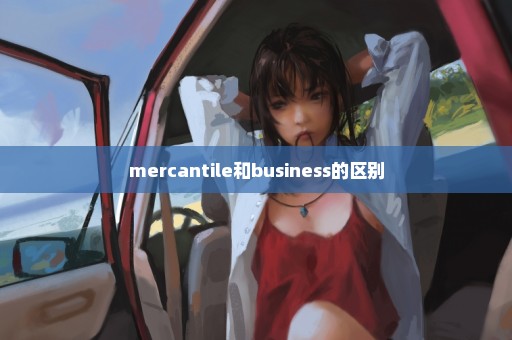 mercantile和business的区别