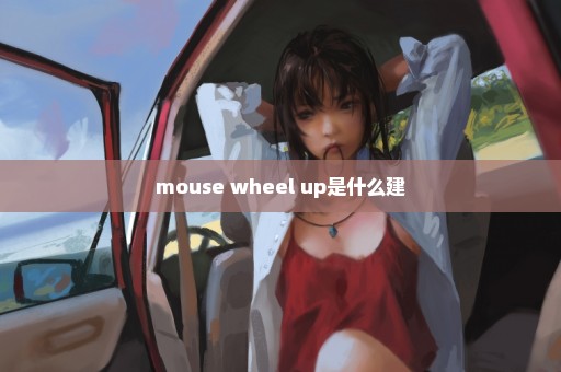 mouse wheel up是什么建