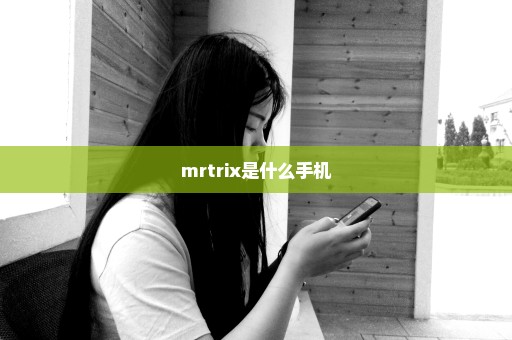 mrtrix是什么手机