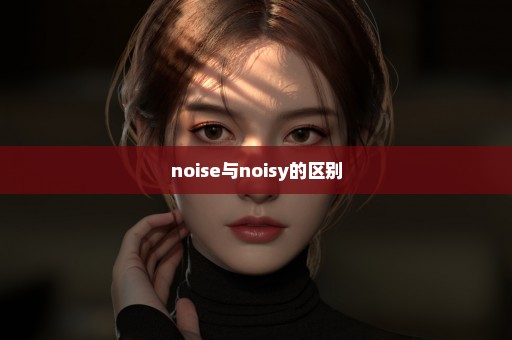 noise与noisy的区别