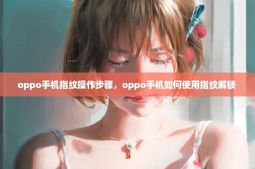 oppo手机指纹操作步骤，oppo手机如何使用指纹解锁 