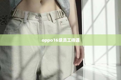 oppo16级员工待遇