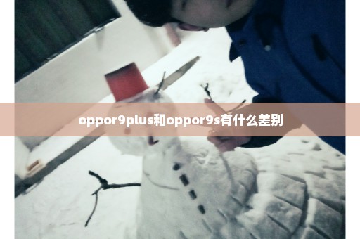 oppor9plus和oppor9s有什么差别