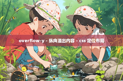 overflow-y - 纵向溢出内容 - css 定位布局