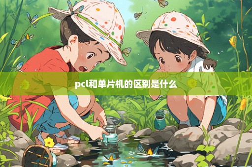 pcl和单片机的区别是什么