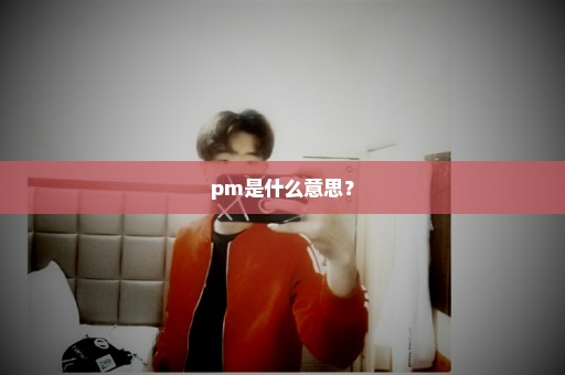 pm是什么意思？