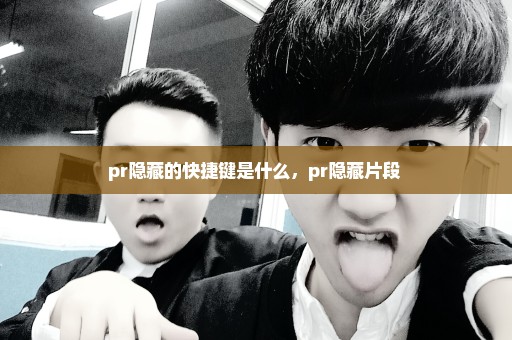 pr隐藏的快捷键是什么，pr隐藏片段 