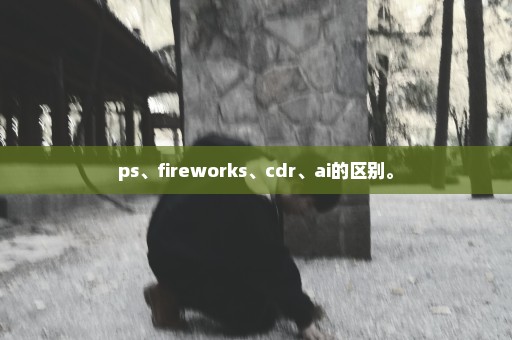 ps、fireworks、cdr、ai的区别。