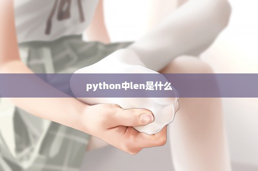 python中len是什么