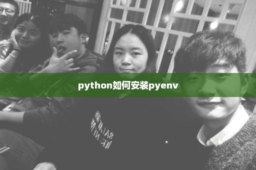 python如何安装pyenv