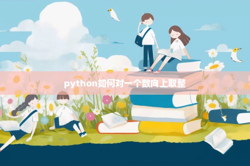 python如何对一个数向上取整