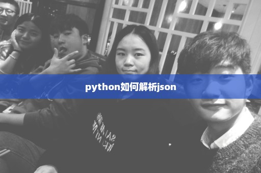 python如何解析json