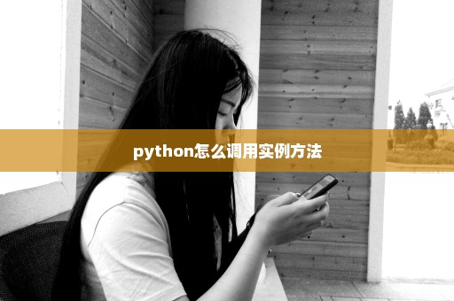 python怎么调用实例方法