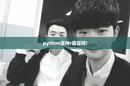 python支持r语言吗?