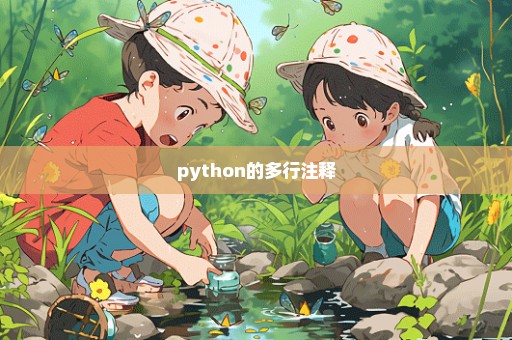 python的多行注释