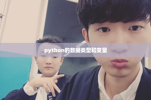 python的数据类型和变量