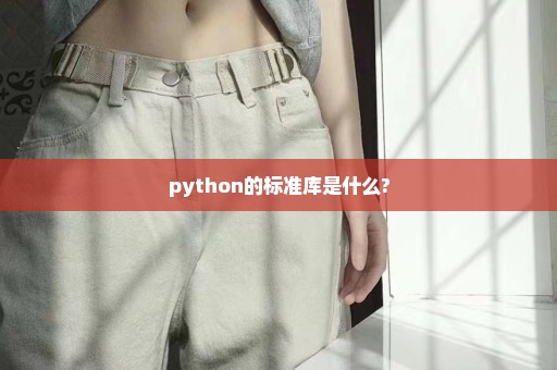 python的标准库是什么?