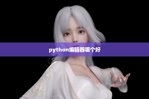 python编辑器哪个好