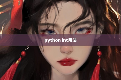 python int用法