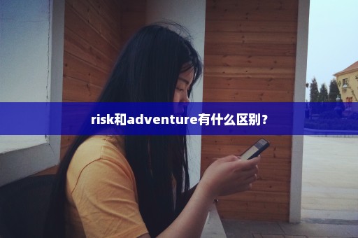 risk和adventure有什么区别？