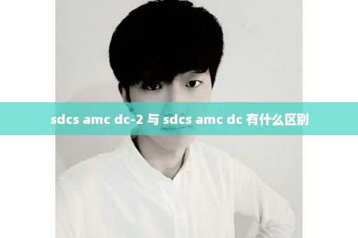 sdcs amc dc-2 与 sdcs amc dc 有什么区别