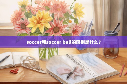 soccer和soccer ball的区别是什么？