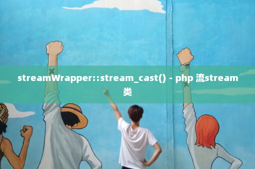 streamWrapper::stream_cast() - php 流stream类