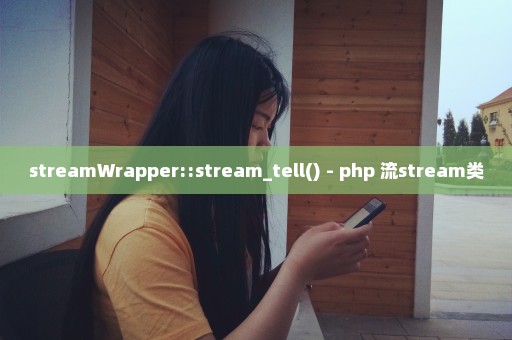 streamWrapper::stream_tell() - php 流stream类