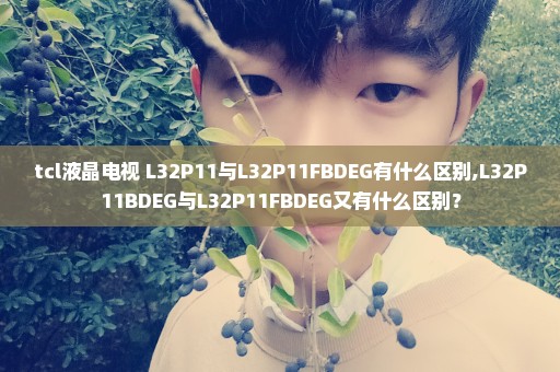 tcl液晶电视 L32P11与L32P11FBDEG有什么区别,L32P11BDEG与L32P11FBDEG又有什么区别？