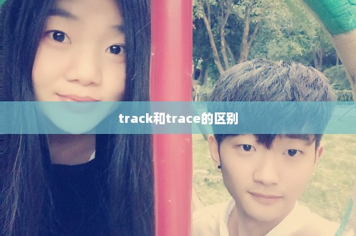 track和trace的区别