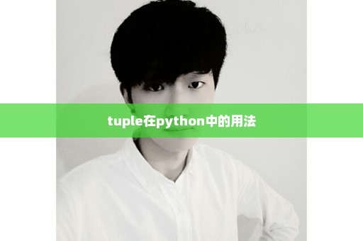 tuple在python中的用法