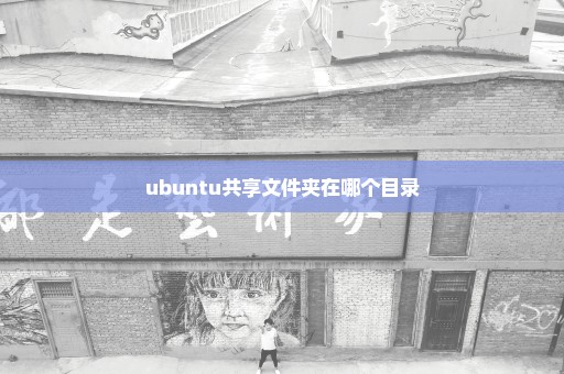 ubuntu共享文件夹在哪个目录