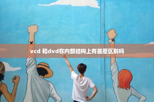 vcd 和dvd在内部结构上有甚麽区别吗