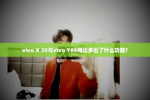 vivo X 20与vivo Y66相比多出了什么功能？