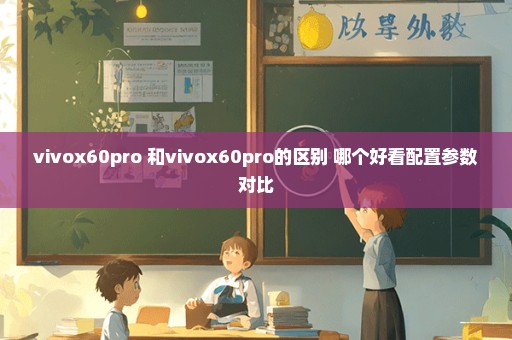 vivox60pro+和vivox60pro的区别 哪个好看配置参数对比