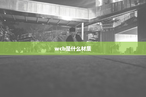 wcb是什么材质