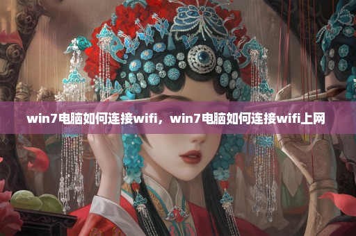 win7电脑如何连接wifi，win7电脑如何连接wifi上网 