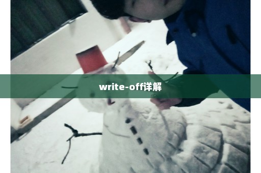 write-off详解